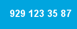929 123 35 87